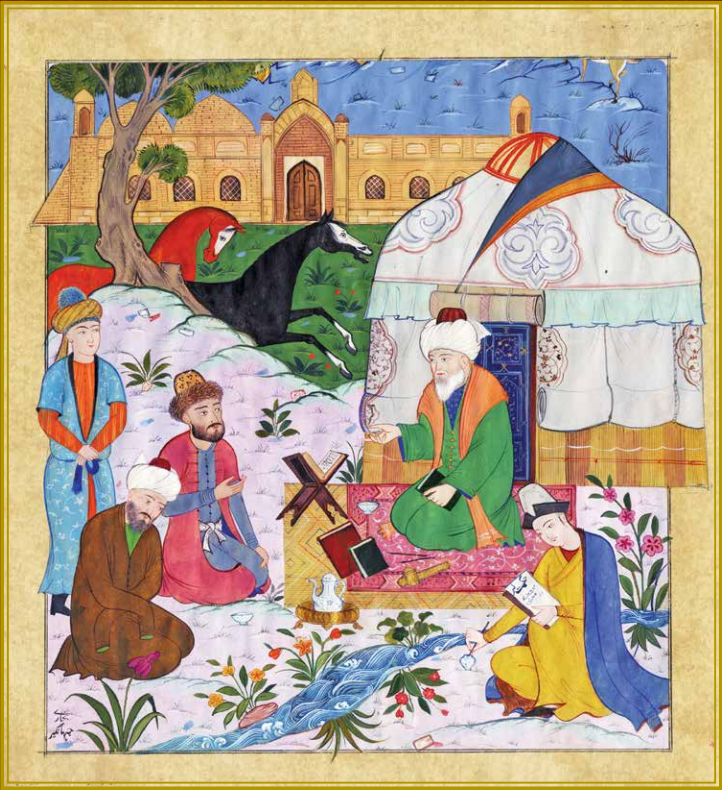Ahmed Yesevî minyatürü