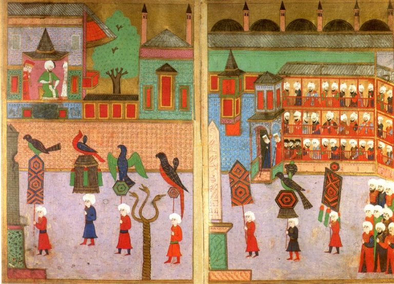 Şehzade Mehmed’in sünnet düğününden bir sahne